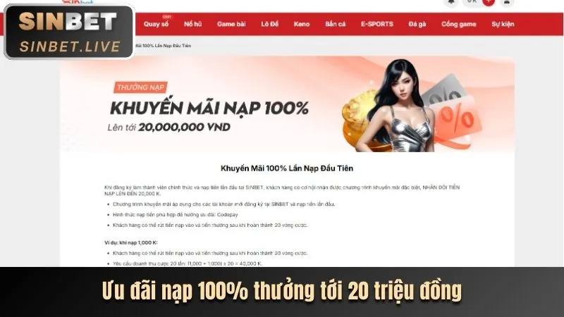 Khuyến Mãi Chào Mừng Thành Viên Mới 98win